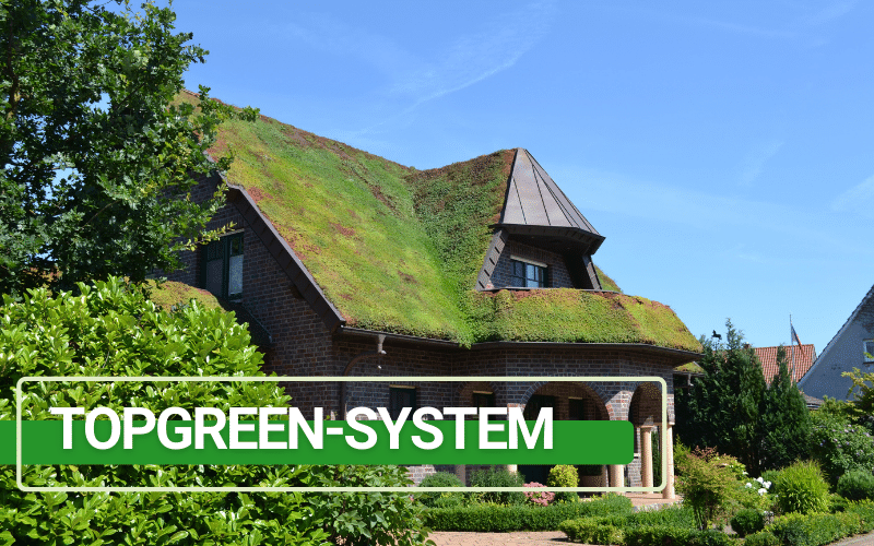 Gründach TOPGREEN-System Banner - TOPGREEN-Gründachsysteme